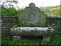 Ornate horse trough