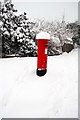 Postbox in the snow