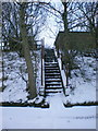 Former Hapton Valley Coal Mine, Steps