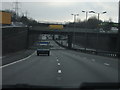 Railway Bridge over the M5 Motorway Near Junction 2