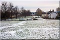 Light snow on Poolbrook Common