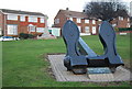 Commemorative Anchor & Brompton War Memorial, Dock Rd, Chatham