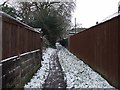 Footpath between Heol Caerhys and Heol-y-Bont, Cardiff