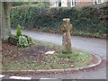 Cross at fork in road at Shillingford St George