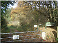 Entrance to Cobhill Wood