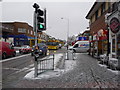 Winton: snow on Wimborne Road