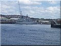 Plymouth : HMS Cornwall at Devonport Naval Dockyard