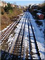 Snow on the tracks