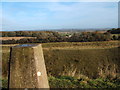 Trig Point at Badbury Rings