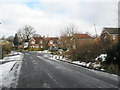 Looking up Ridgemount towards Scholars Walk