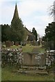 Stone stile at rear of churchyard, Capel