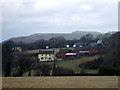 Red doors at Llys-y-coed