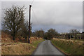 Minor road heading towards Ffair Rhos