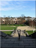 TQ3409 : View from the Library Steps, University of Sussex by Simon Carey