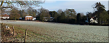 TM0734 : Rectory Hill on a frosty morning by Zorba the Geek