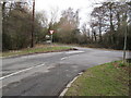 Junction of Peacocks Lane and the B2133