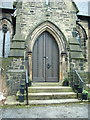 Christ Church, Friezland, Grasscroft, Doorway