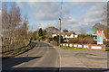 B3354 at entrance to Vicarage Farm Business Park