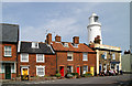 The Sole Bay Inn and Southwold lighthouse