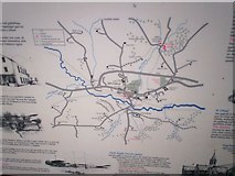 SN1916 : Information Board, Whitland - Map Detail by welshbabe