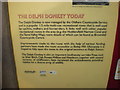 Information board on The Delph Donkey