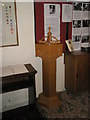 The font within Christ Church, Portsdown