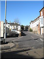 Looking from Southgate Street into St James Lane