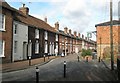 Looking northwards up Upper Brook Street