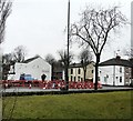 Roadworks on Stockport Road