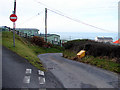 Road leading to Clarach Bay