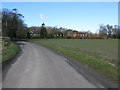 View along the road to Elmstone