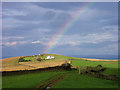 Rainbow over the Gritstone Trail