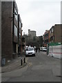 Looking from Thames Street towards the castle