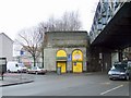 Railway bridge in The Gorbals