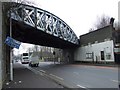 Railway bridge in The Gorbals