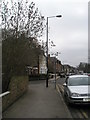 Approaching the junction of Frances Road and Adelaide Square