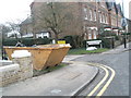 Skip by the junction of Fairlight Avenue and Frances Avenue