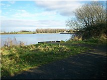 J0561 : Fishing Stand, Kinnego Marina, Lough Neagh by P Flannagan