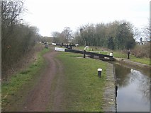 SO9567 : Worcester & Birmingham Canal - Lock 26 by John M