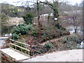 Flooded quarry