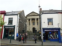 SN4120 : Shops and English Baptist Church, Lammas Street by Rose and Trev Clough