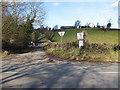 Minor road from Phocle Green to the A449