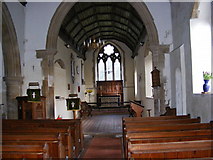 TM3674 : Inside of St.Mary's Church, Walpole by Geographer
