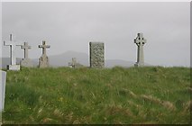 NF7321 : Thallan graveyard by Richard Webb