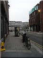 Looking down Oxford Road East towards Charles Street