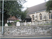 SU9877 : The church porch at St Mary the Virgin, Datchet by Basher Eyre