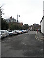 Looking eastwards  along Eton Court towards the High Street