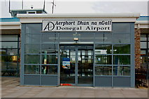 B7821 : Donegal Carrickfin Airport - Terminal entrance by Joseph Mischyshyn