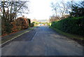 Looking along Nevill Gate to The Nevill Cricket Ground