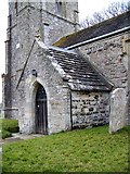 SY8093 : Porch, St Laurence's Church, Affpuddle by Maigheach-gheal